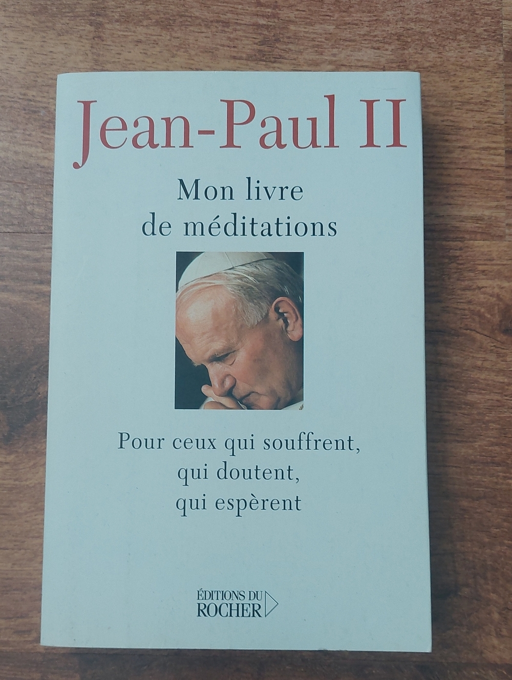 Mon livre de méditations — White Paperback Livre Religieux